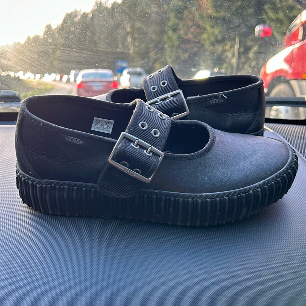 Black van shoes